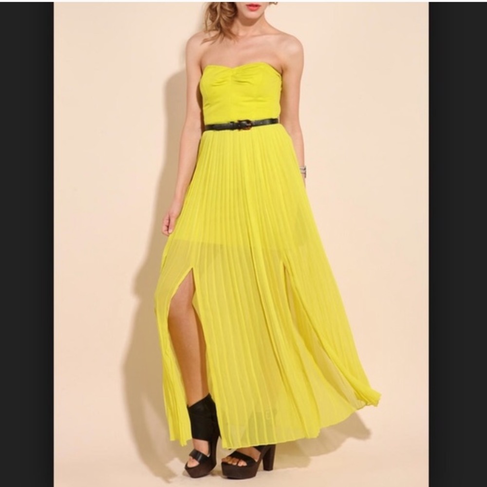 Yellow dress